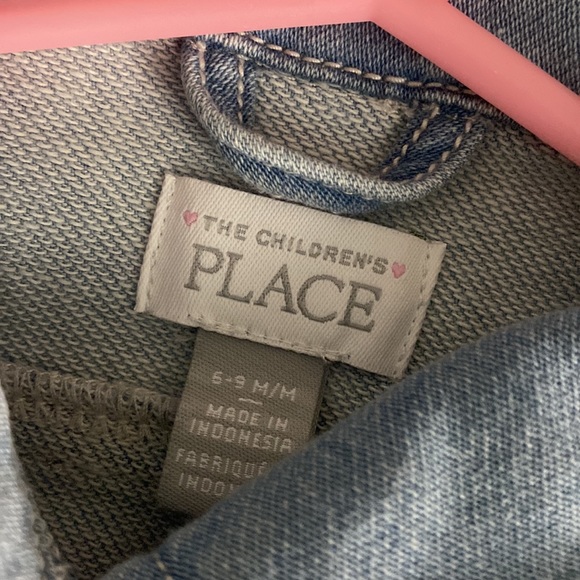 Never worn childrens place jean jacket for girls size 6-9 months - Picture 2 of 3
